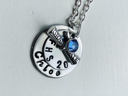 Graduation necklace, Graduate gift, Personalized Graduation jewelry - Image 5