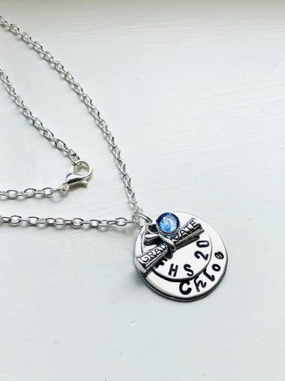 Graduation necklace, Graduate gift, Personalized Graduation jewelry - Image 4